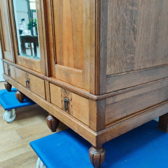 Image 1 of Armoire Art Déco vintage, armoire démontable
