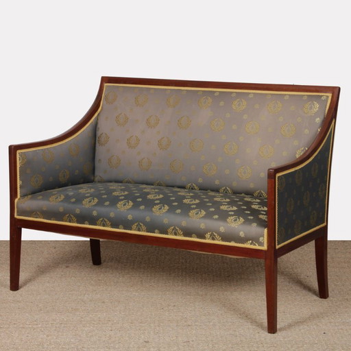 Bench in the style of Jean-Michel Frank from the 1930s-1940s