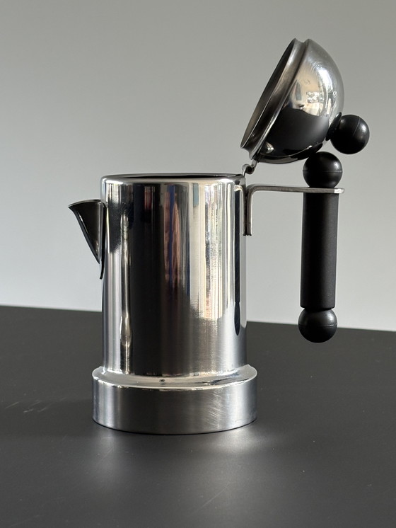Image 1 of Caffettiera a percolazione / moka Vev Vigano Kontessa in acciaio inossidabile vintage anni '80