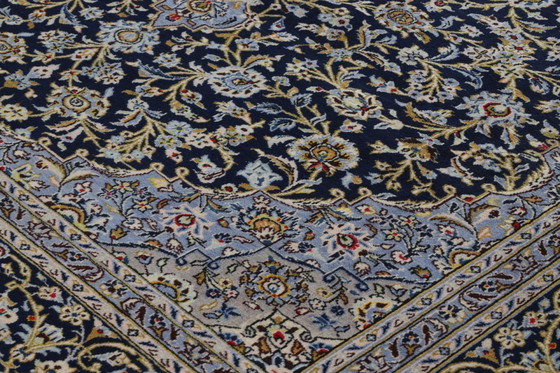 Image 1 of Alfombra persa Kashan 3,74 x 2,63 Alfombra oriental fina N.° 24640