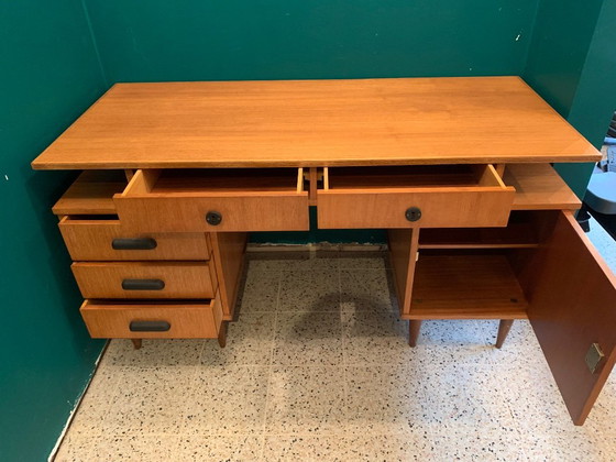 Scrivania Vintage Mid-Century – Console, Wood (photo 3 of 5)