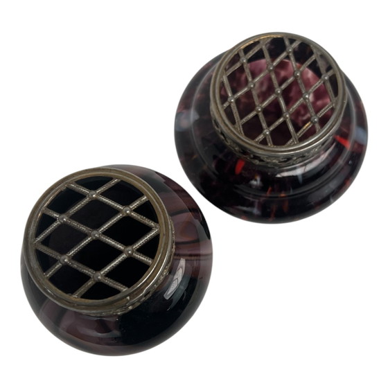 Image 1 of Retro Murano vase set from the 1950s