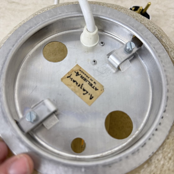 Image 1 of Moon Rock Dora Lamp by André Cazenave for Singleton, 1960’s