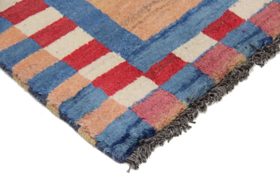 Image 1 of Original Persian carpet Gabbeh Ghashghai oriental carpet 154 cm x 107 cm old natural