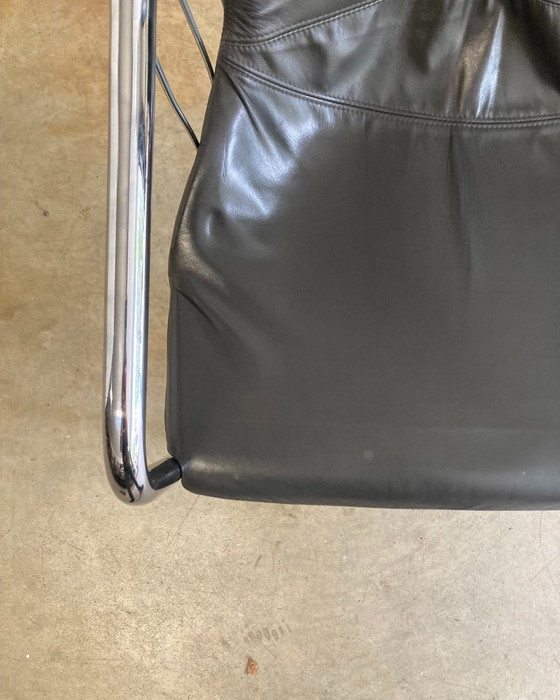 Image 1 of Vintage Gastone Rinaldi voor Fasem buisframe stoel