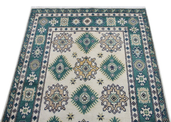 Image 1 of Origineel handgeknoopt Ziegler Kazak tapijt, 181 x 111 cm, nieuw en in uitstekende staat.