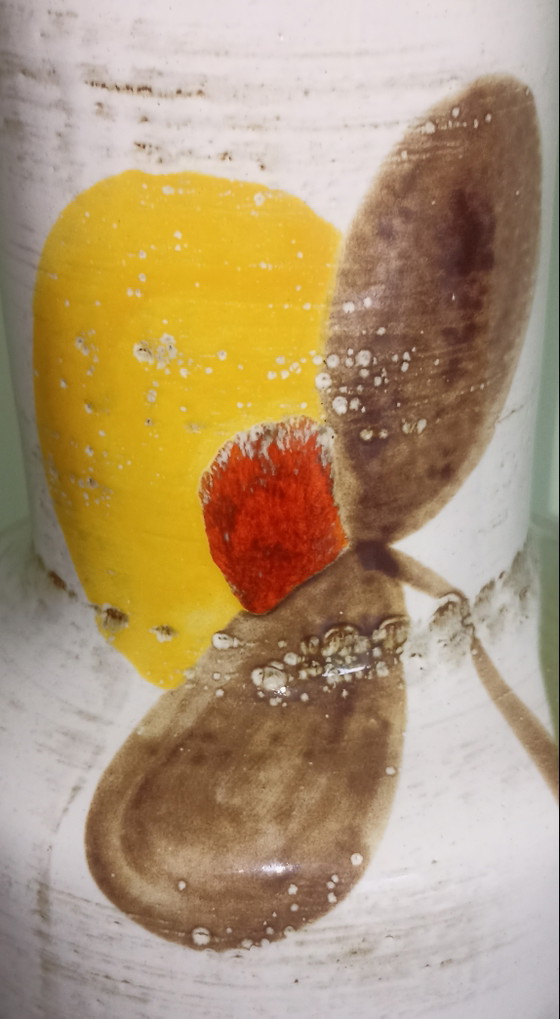 Rare XL Mid-Century Floor Vase – Saint-Clément France (47 cm) – Saint Clement, Ceramic (photo 7 of 7)