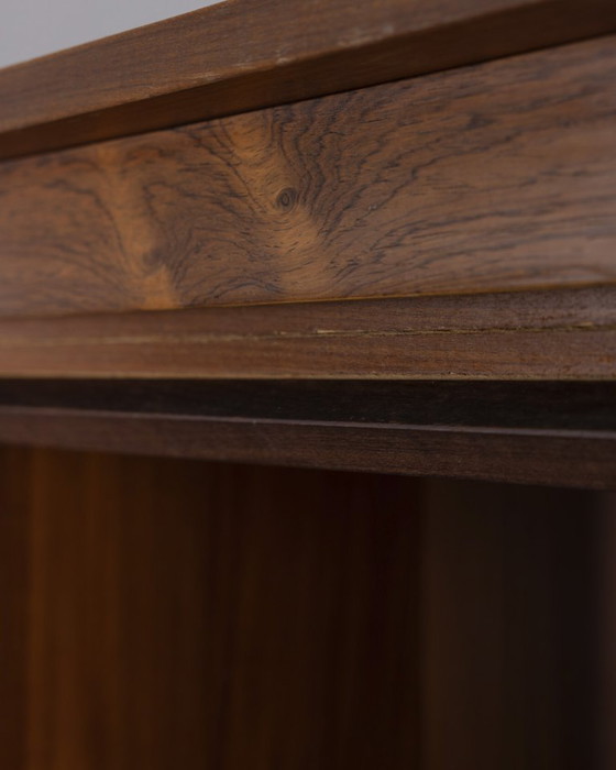 Image 1 of Vintage 1960s wooden highboard, baroque design