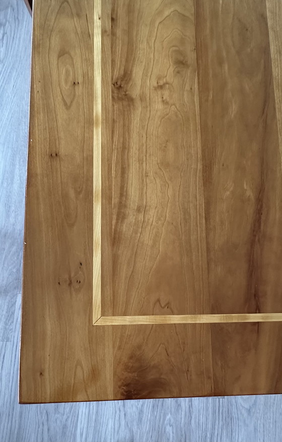 Image 1 of Esstisch mit 6 Stühlen aus Kirschholz