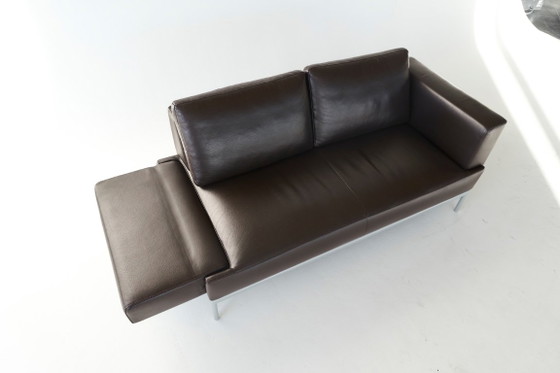 Image 1 of Divano di design FSM EASY | Pelle spessa a sigaro