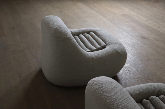 Image 1 of Ein Paar Carrera-Sessel von De Pas D'Urbino & Lomazzi für BBB Bonacina