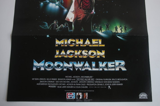 Image 1 of Double-sided movie poster - Michael Jackson: Moonwalker, 1989