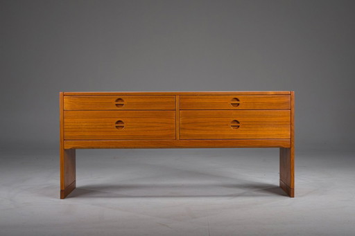 Vintage Danish Model N. 604 Chest in Teak by Aksel Kjersgaard, 1960s