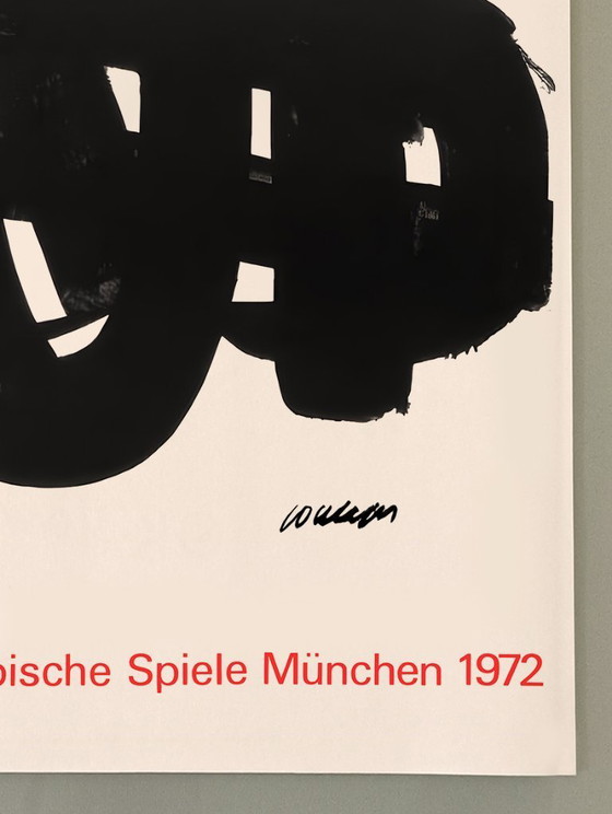 Image 1 of Pierre Soulages - Munich Olympic Games - 1972 - Print Artwork