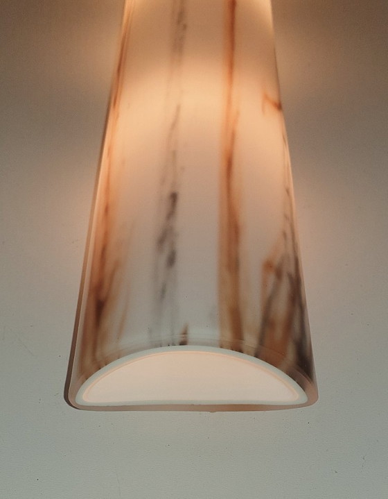 Image 1 of Vintage hand-blown designer wall lamp 54 cm. Bench lamp Leuchten