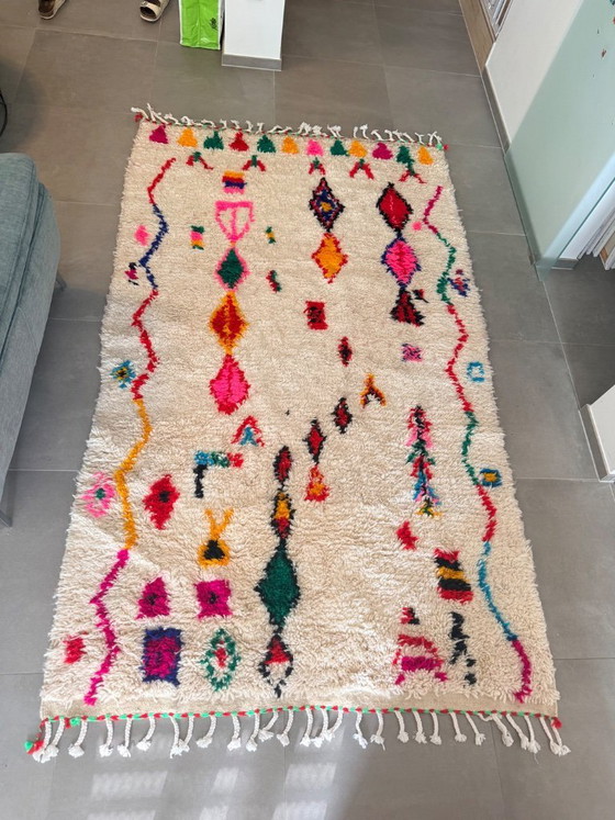 Image 1 of Handgeknüpfter Schafwollteppich 250x150cm