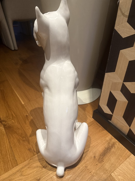 Scultura vintage di cane boxer in porcellana – Bassano, Sculture (photo 8 of 12)