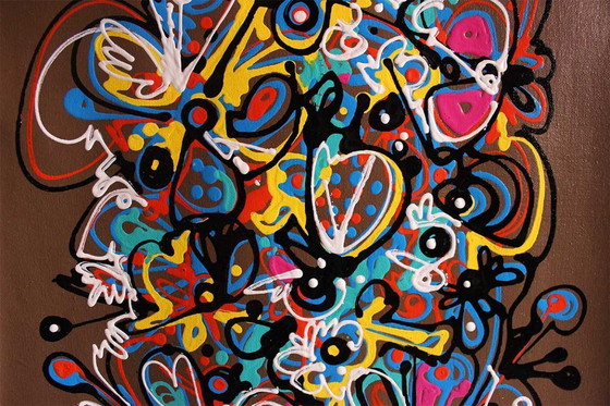 Image 1 of Canvas Siméon Gonzales – Ramo de flores Silvestres