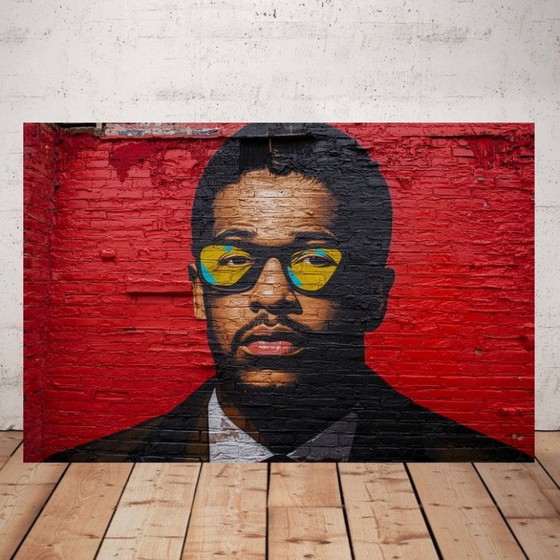 Image 1 of Foto stampata su plexiglass / Edizione limitata / Street art / Decorazione originale / Pop art / Art deco / Graffiti