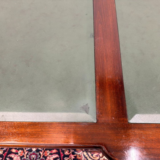 Scrivania inglese classica in pelle verde – Scrivanie, Leather, Wood (photo 20 of 21)