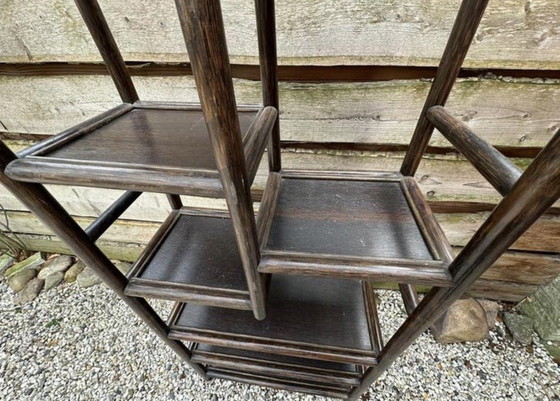 Image 1 of Vintage bamboo shelving unit / room divider