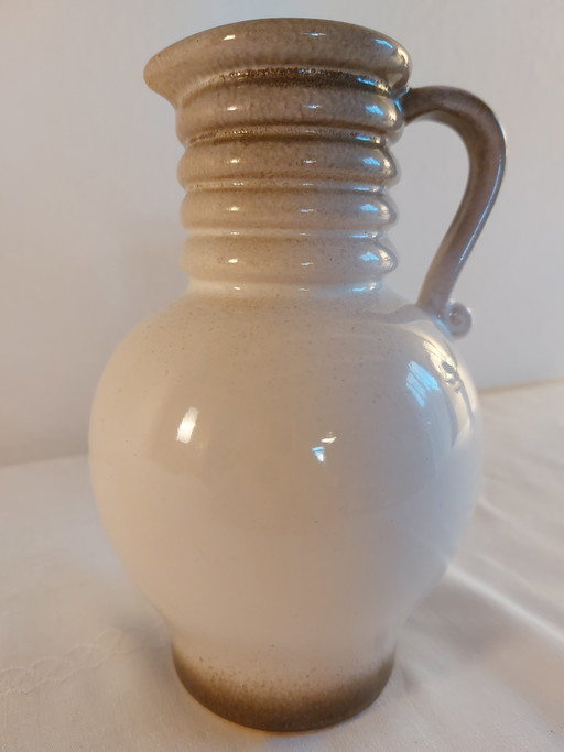 Scheurich jug vase 411-18, 1970s/80s, intact