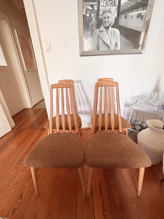 Image 1 of Niels Koefoeds Stühle Danish Teak Design 6x