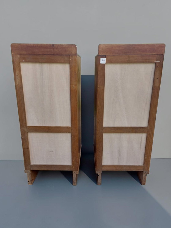 Image 1 of Antieke kastjes art deco nachtkastjes 
