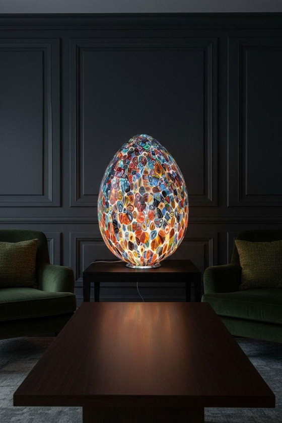 Image 1 of Lampada in vetro artistico di Murano h cm 60