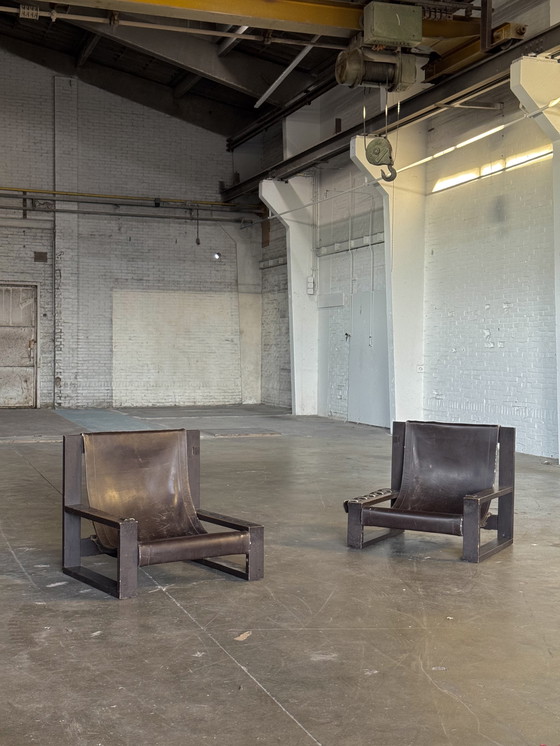 Image 1 of Sonja Wasseur Brutalist Chairs 