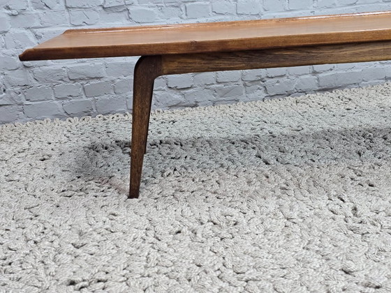 Image 1 of Mid-Century Scandinavian Design Solid Teakwood Coffee Table by Aksel Bender Madsen for Bovenkamp. The Netherlands, 1960s