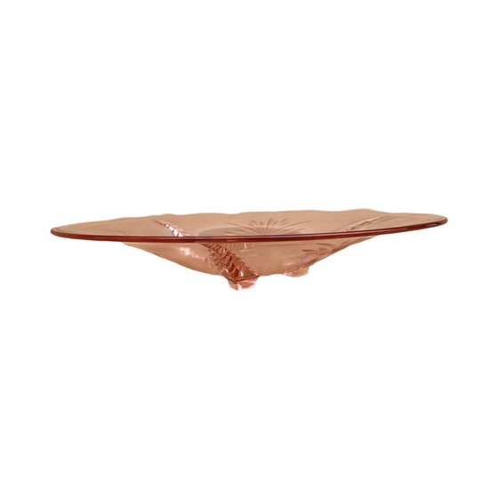 Image 1 of Assiette à saumon de style Art déco, Brzozówka, aciérie de Niemen, Pologne, vers 1930