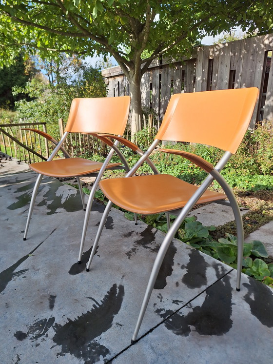 Image 1 of 2x Sgabello Vintage Design Calligaris