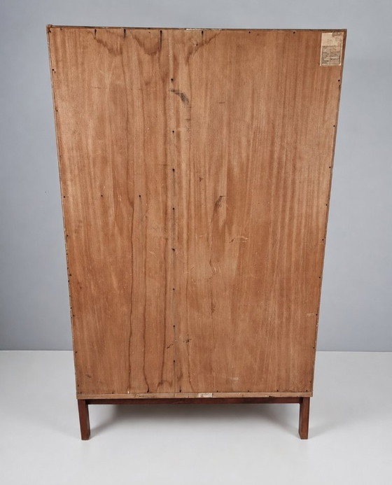 Image 1 of Vintage kledingkast in beukenhout, jaren 70