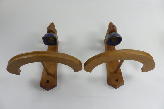 Image 1 of Guillerme and Chambron, large pair of sconces.
