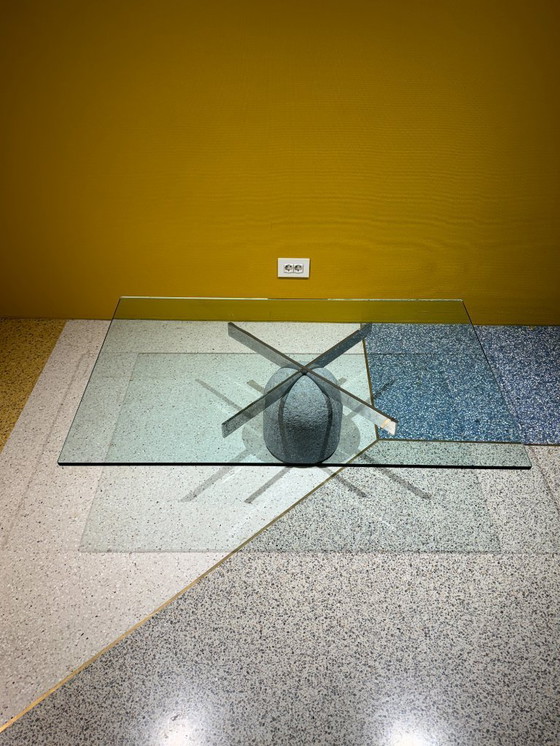 Image 1 of Vintage Paracarro salontafel van Giovanni Offredi voor Saporiti, Italië, jaren 1970