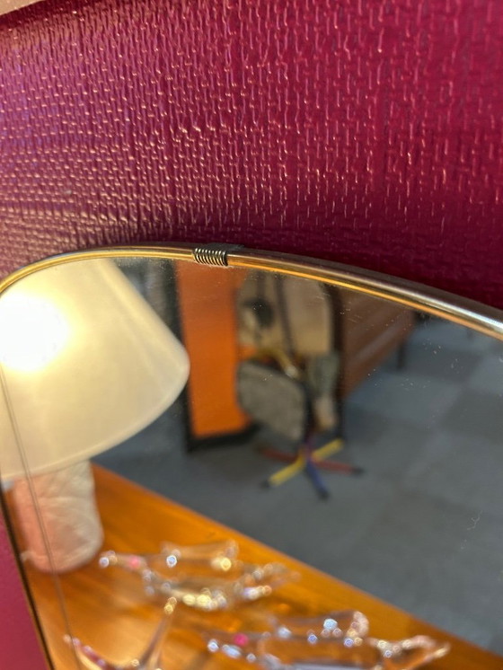 Image 1 of Messing spiegel achteruitkijkspiegel