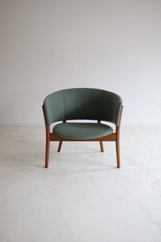 Vintage Rondell Armchair Erik Wørts 1950s – Wood, Textile (photo 6 of 9)