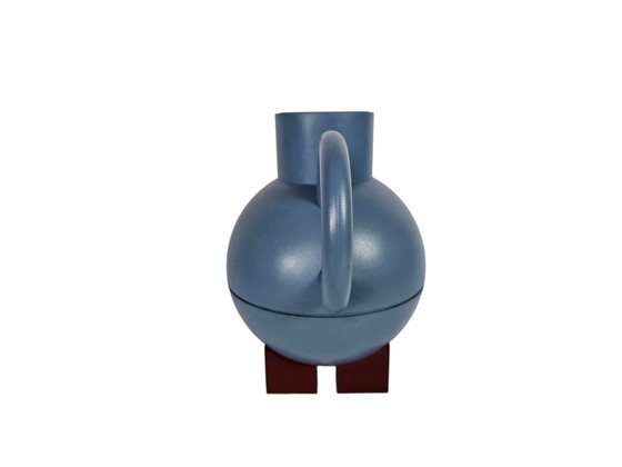 Image 1 of Alessi - Michael Graves - 'Euclid' - thermos - gray/blue - 1994