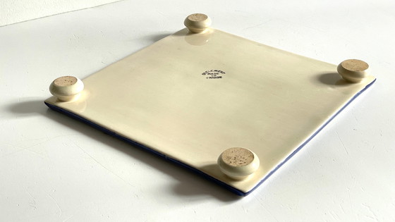 Image 1 of Sottobicchiere in ceramica con puntini St Clément VINTAGE