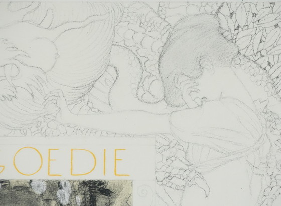 Gustav Klimt: Tragedy, Signed Lithograph – Lithographs & prints, Paper (photo 8 of 15)