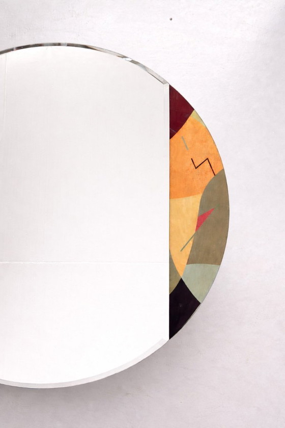 Image 1 of Postmoderne Kommode mit Spiegel von Carlo Malnati, 1980er Jahre