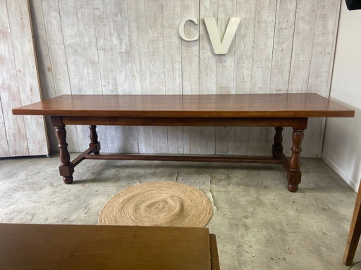 Grande tavolo da fattoria 280cm