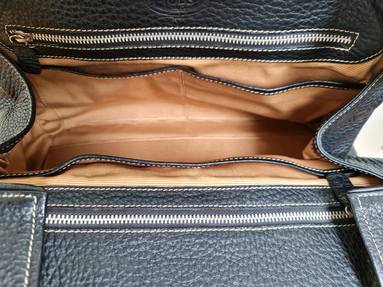 Image 1 of TOD'S Girelli handbag black full-grain leather good condition