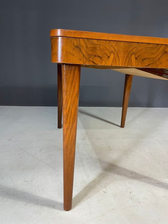Image 1 of Extendable Dining Table by Jindřich Halabala, Czechoslovakia, 1950s