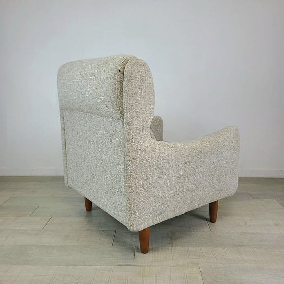 Image 1 of Rare Fauteuil SF116 Dit "Teckel" by Michel Mortier - Edition Steiner, 1963