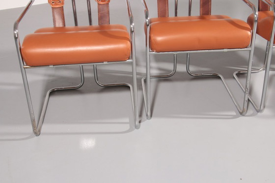 Image 1 of Sillas italianas Tucroma de Guido Faleschini para i4 Mariani, 1970