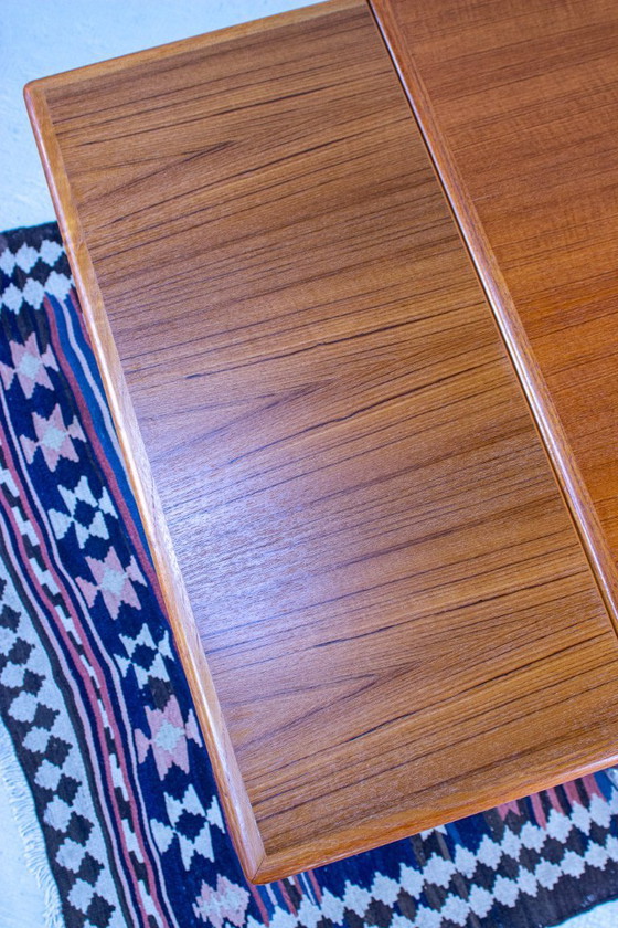 Image 1 of Vintage teak dining table AM ​​Mobler Danish square mid-century