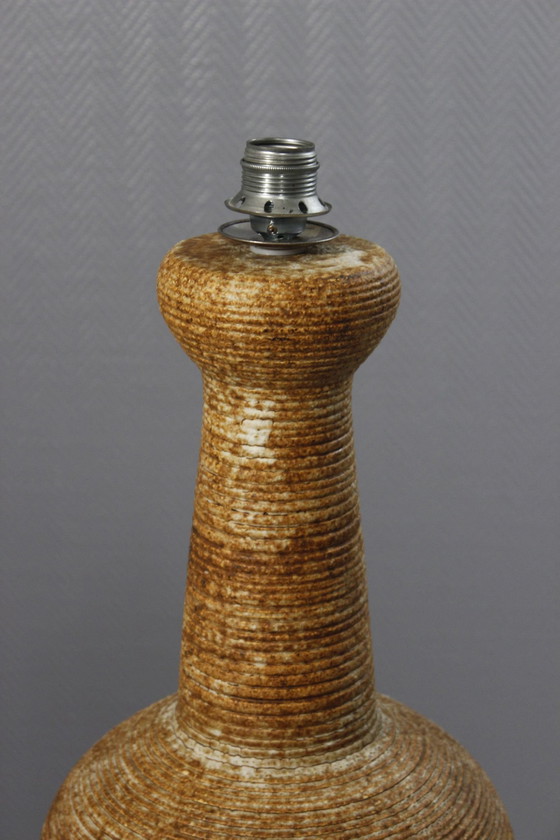 Image 1 of Very large floor lamp base in vintage 1970s ceramic design