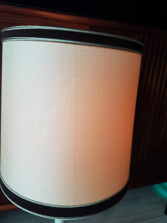 Image 1 of Lampe de table Kullmann Vintage Brass Textile - Etat d'origine